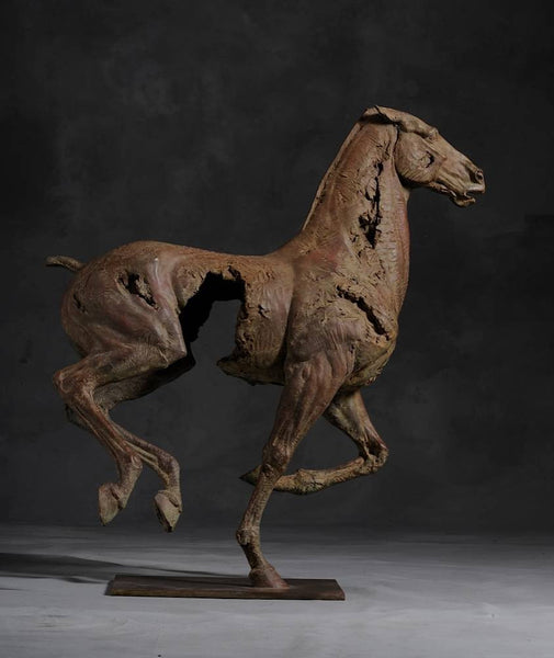 Cheval IV Bronze Fine Sculpture by Christophe Charbonnel (SOLD OUT)