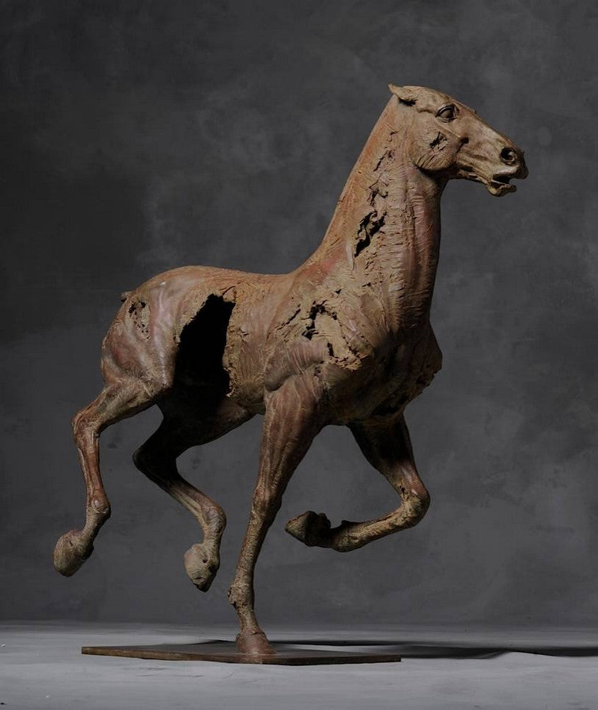Cheval IV Bronze Fine Sculpture by Christophe Charbonnel (SOLD OUT)