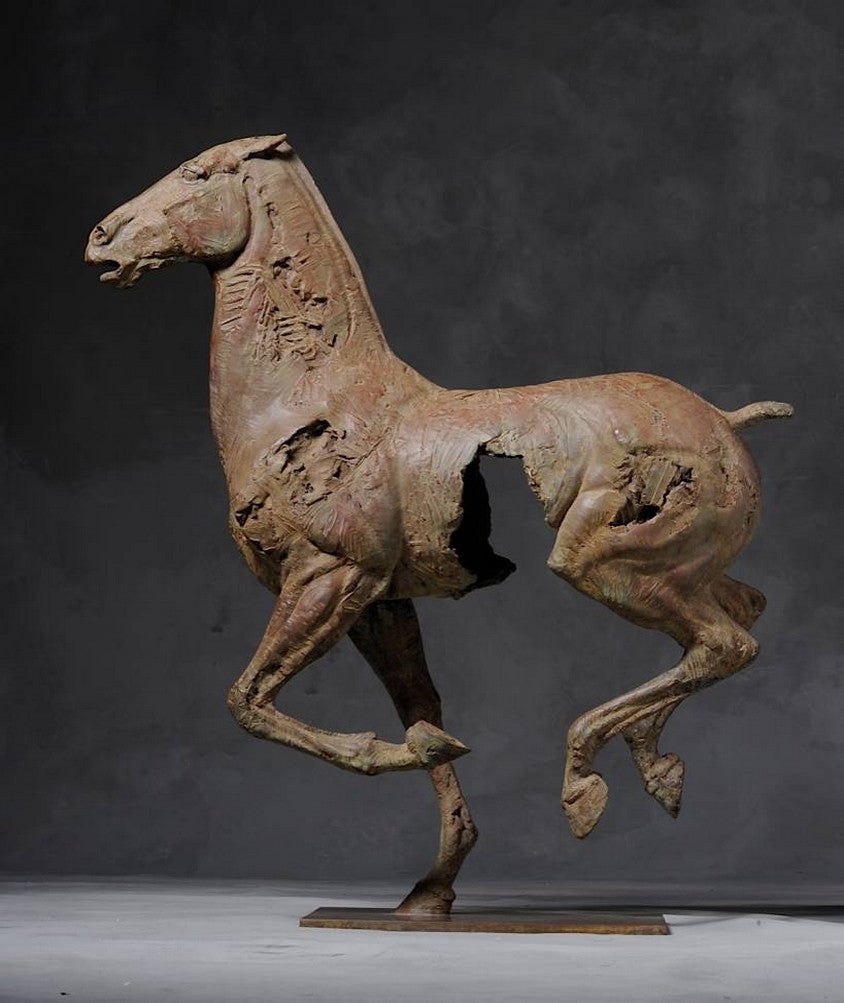 Cheval IV Bronze Fine Sculpture by Christophe Charbonnel (SOLD OUT)