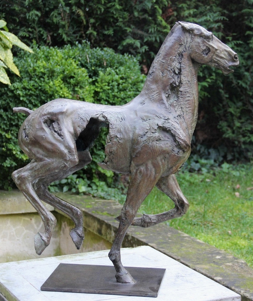 Cheval IV Bronze Fine Sculpture by Christophe Charbonnel (SOLD OUT)