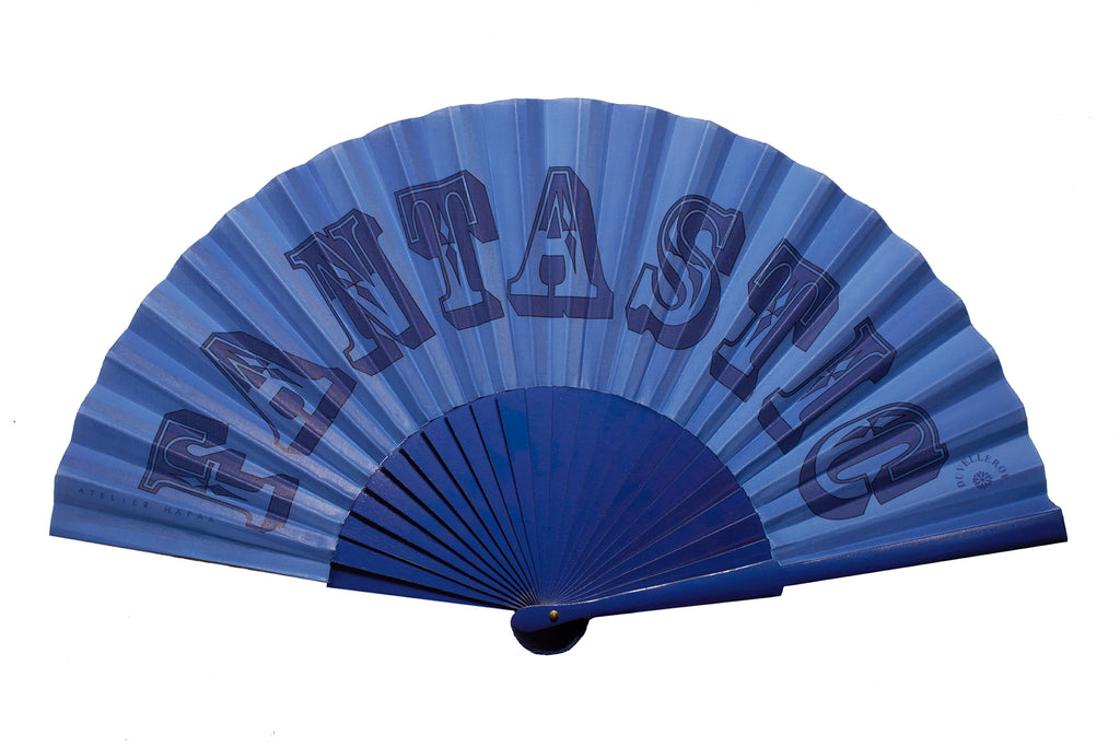 Fantastic hand-fan by DUVELLEROY Paris 1827 made in FRANCE