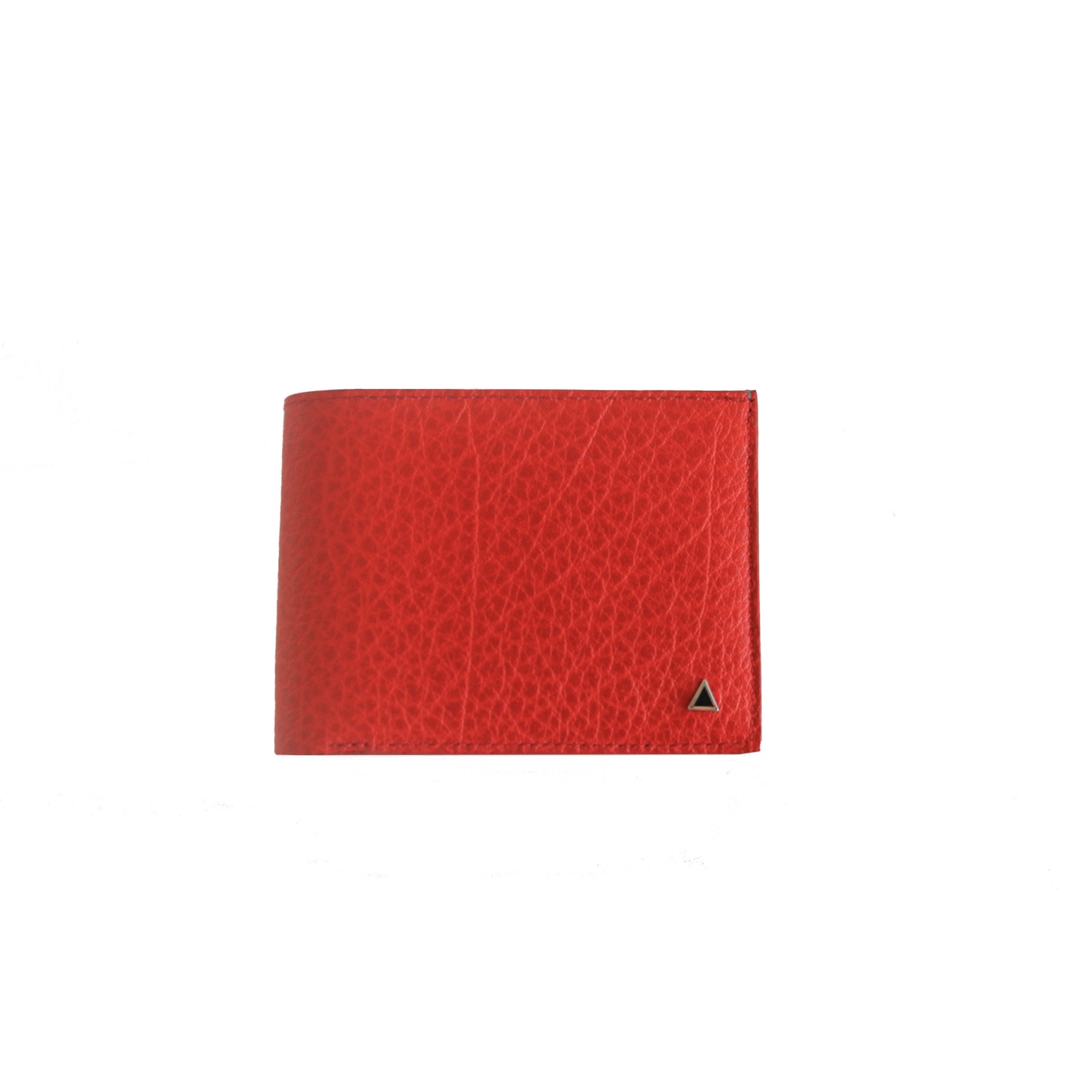 Made in FRANCE Gambetta Luxury Wallet in Red Buffalo by Anonyme Paris (16  credit card slots)