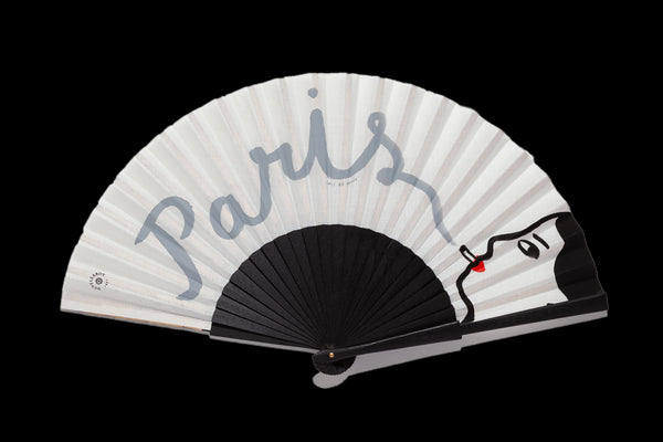 Paris hand-fan by DUVELLEROY Paris 1827 made in FRANCE