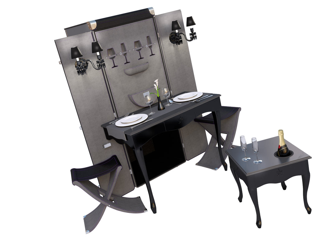 Head-to-head Trunk by Maltier le Malletier (made in FRANCE)