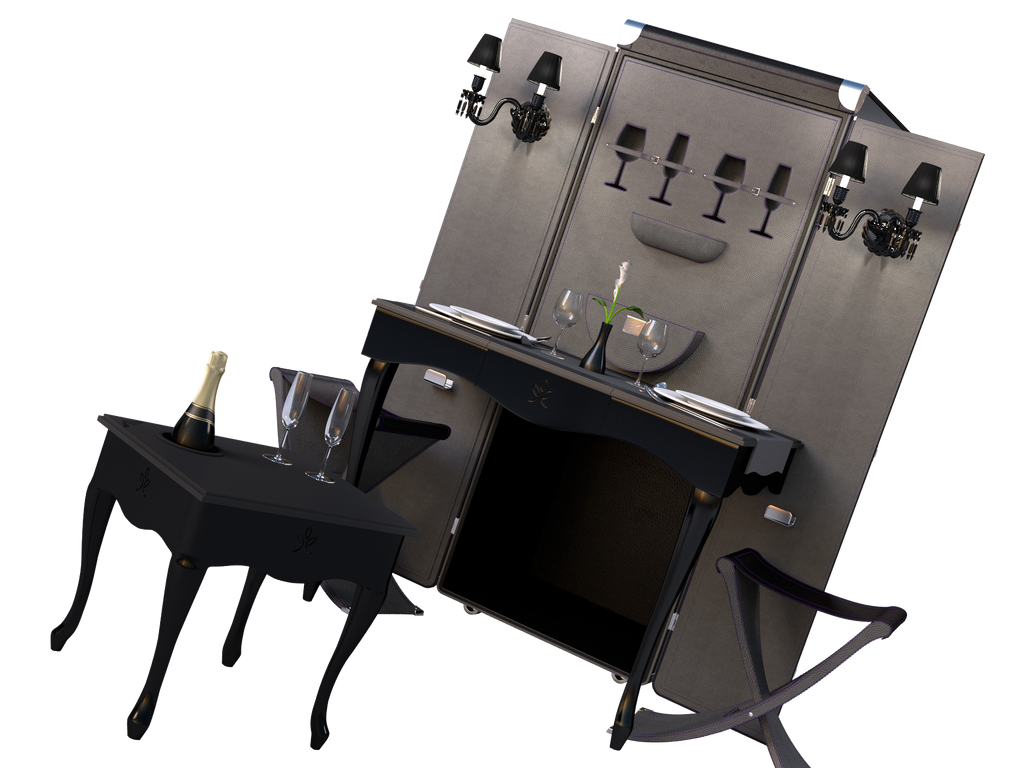 Head-to-head Trunk by Maltier le Malletier (made in FRANCE)