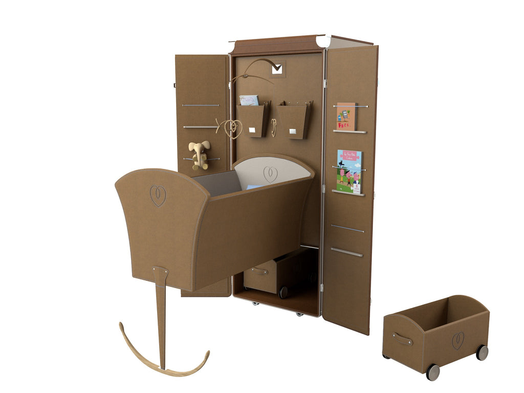 Cradle Trunk by Maltier le Malletier (made in FRANCE)