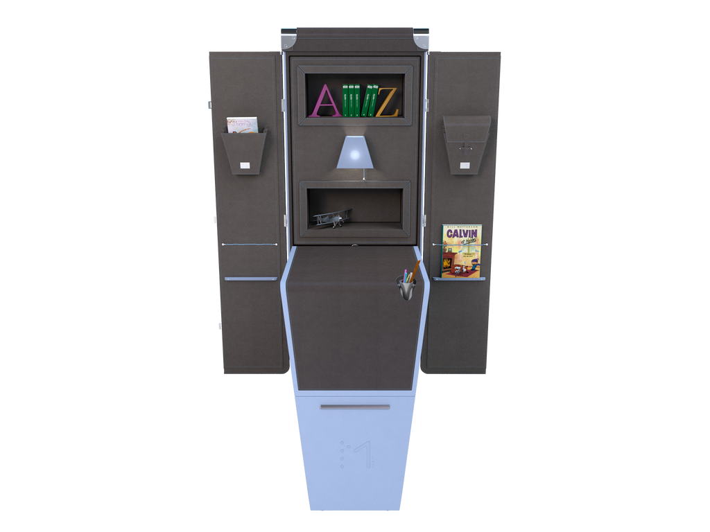 Child's Desk Trunk by Maltier le Malletier (made in FRANCE)