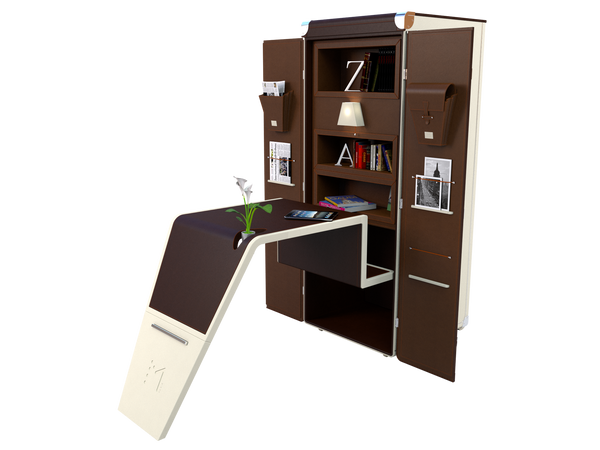 Desk Trunk by Maltier le Malletier (made in FRANCE)