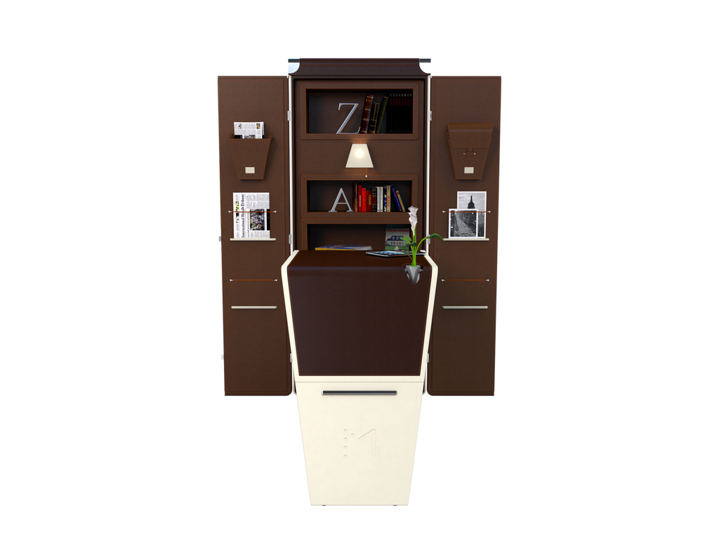 Desk Trunk by Maltier le Malletier (made in FRANCE)