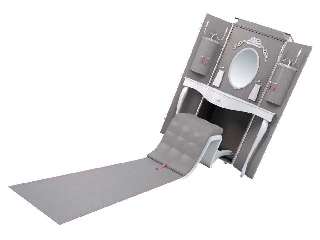 Vanity Trunk by Maltier le Malletier (made in FRANCE)