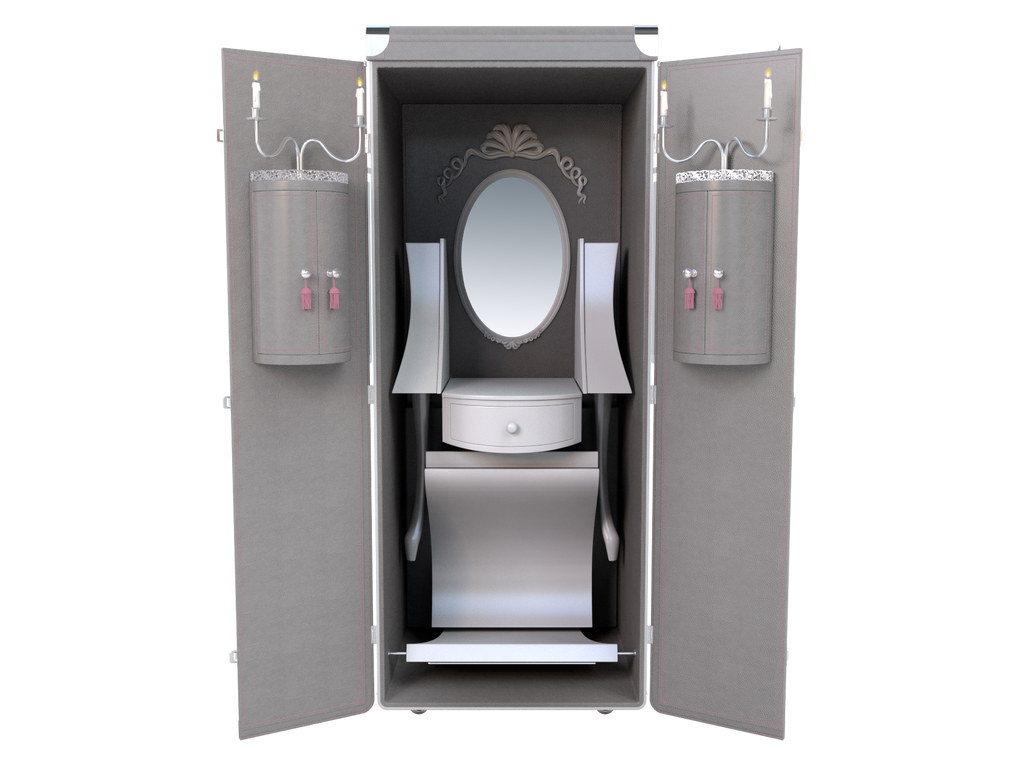 Vanity Trunk by Maltier le Malletier (made in FRANCE)