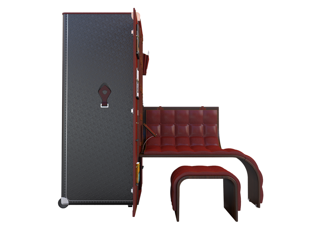 Bookshelf Trunk by Maltier le Malletier