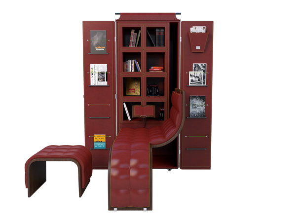 Bookshelf Trunk by Maltier le Malletier