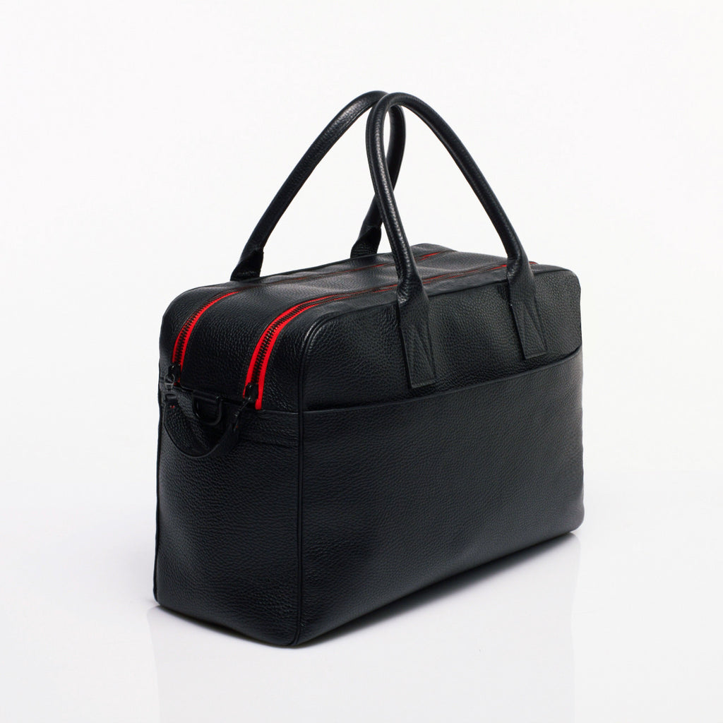 Made in FRANCE Monceau Luxury Bag in Black Calfskin Leather by Anonyme Paris