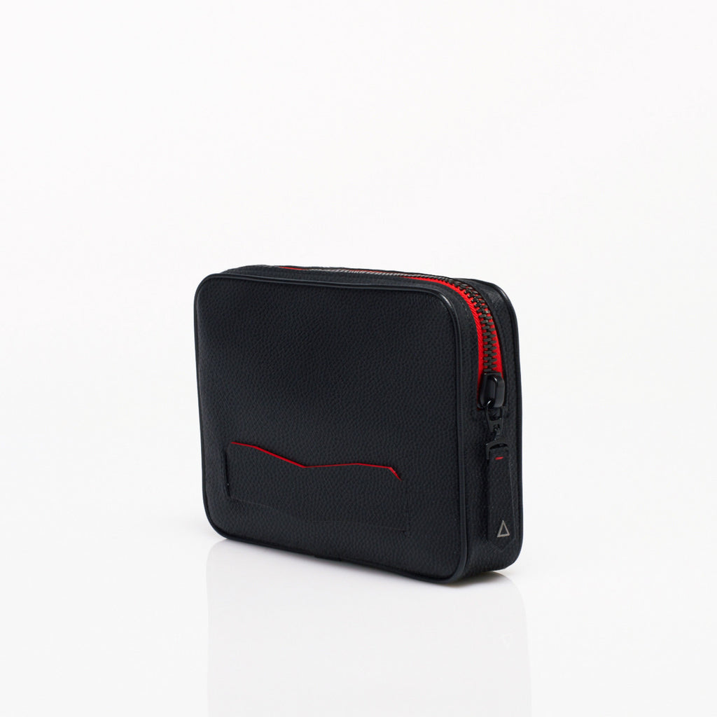 Palais Royal Luxury Clutch Bag in Black Goatskin by Anonyme Paris