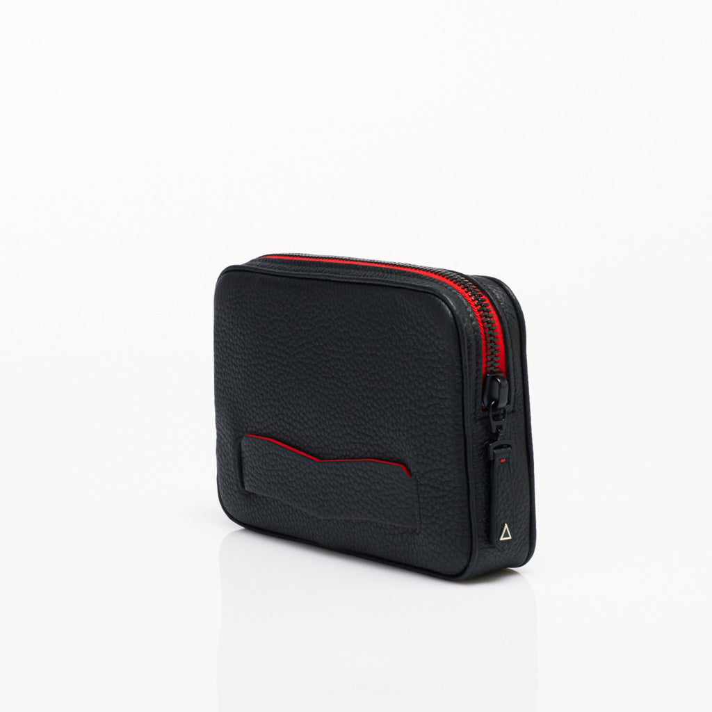 Palais Royal Luxury Clutch Bag in Black Taurillon by Anonyme Paris