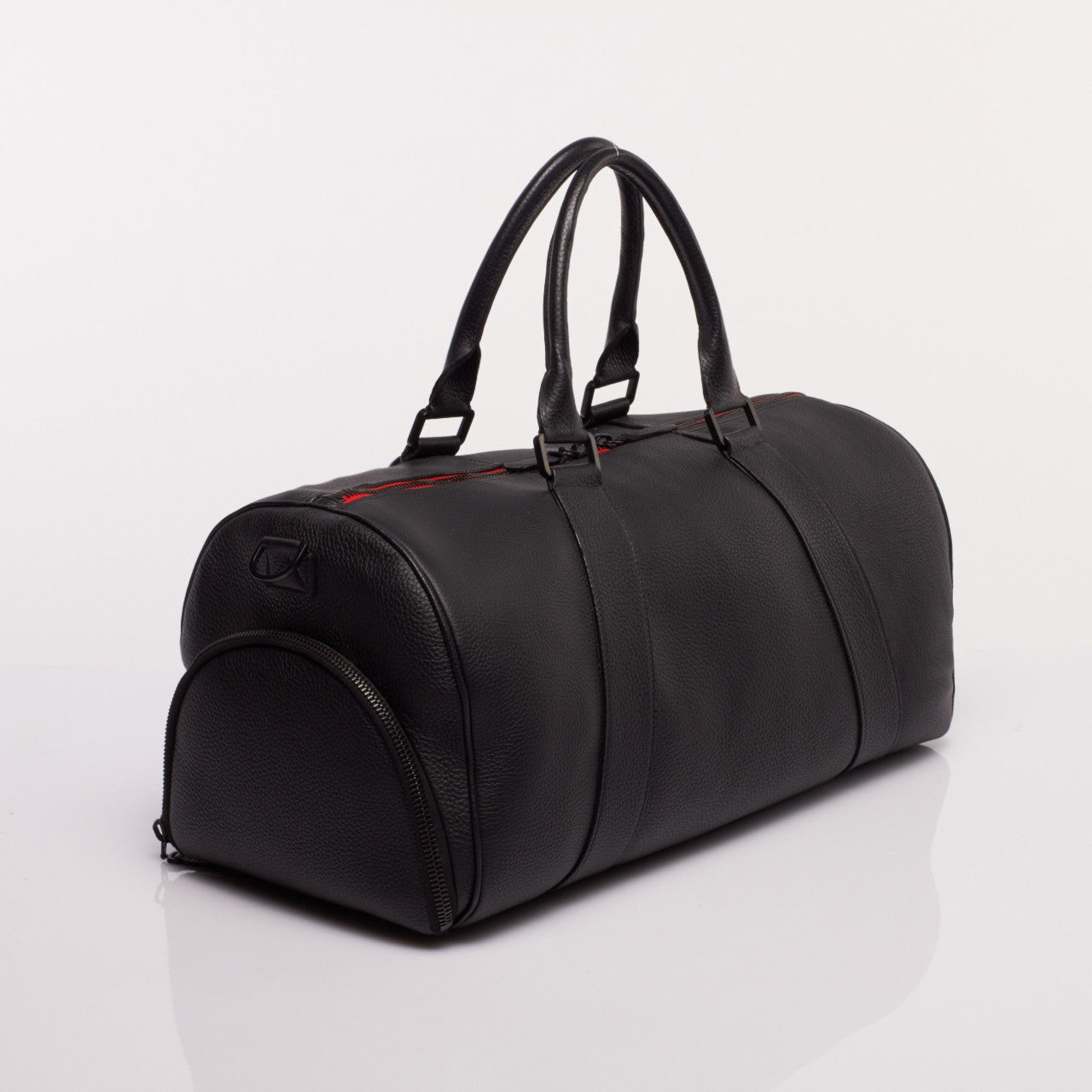 Saint Augustin Luxury Bag in Black Taurillon Leather by Anonyme