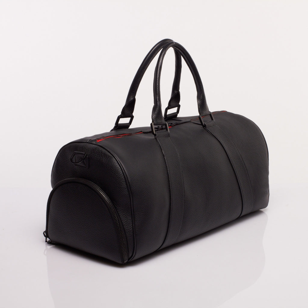 Saint Augustin Luxury Bag in Black Taurillon Leather by Anonyme Paris