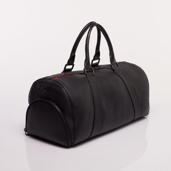 Saint Augustin Luxury Bag in Black Taurillon Leather by Anonyme Paris