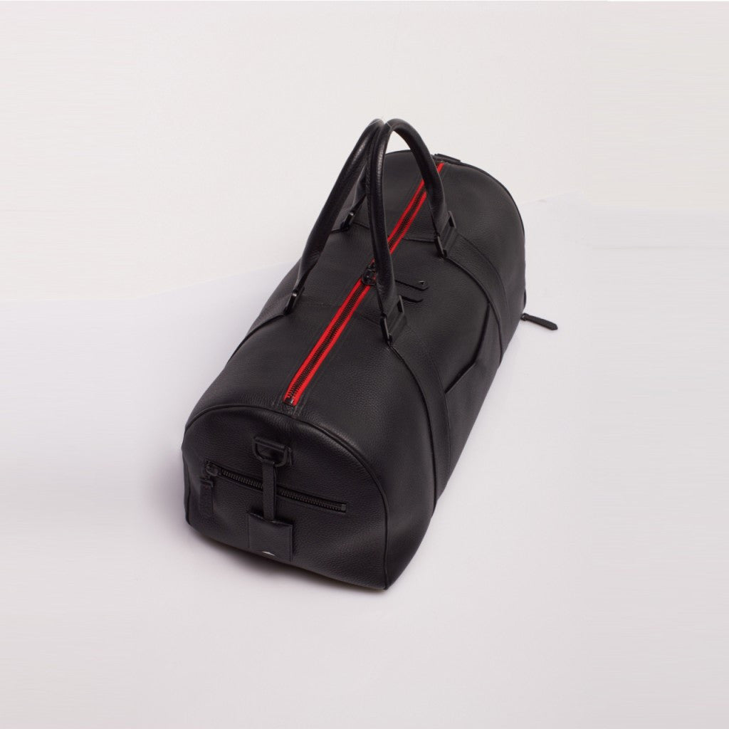 Saint Augustin Luxury Bag in Black Taurillon Leather by Anonyme Paris