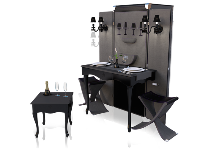 Head-to-head Trunk by Maltier le Malletier (made in FRANCE)