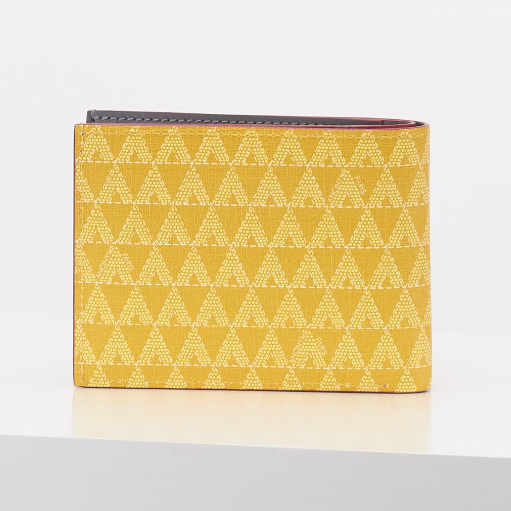 Made in FRANCE Tourny Luxury Wallet in Yellow by Anonyme Paris (8 credit card slots)