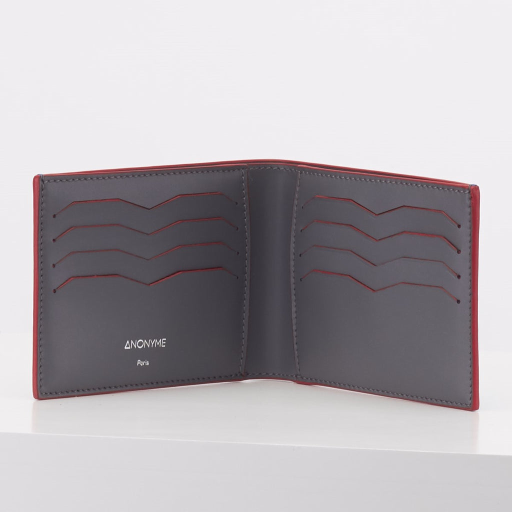 Made in FRANCE Tourny Luxury Wallet in Yellow by Anonyme Paris (8 credit card slots)