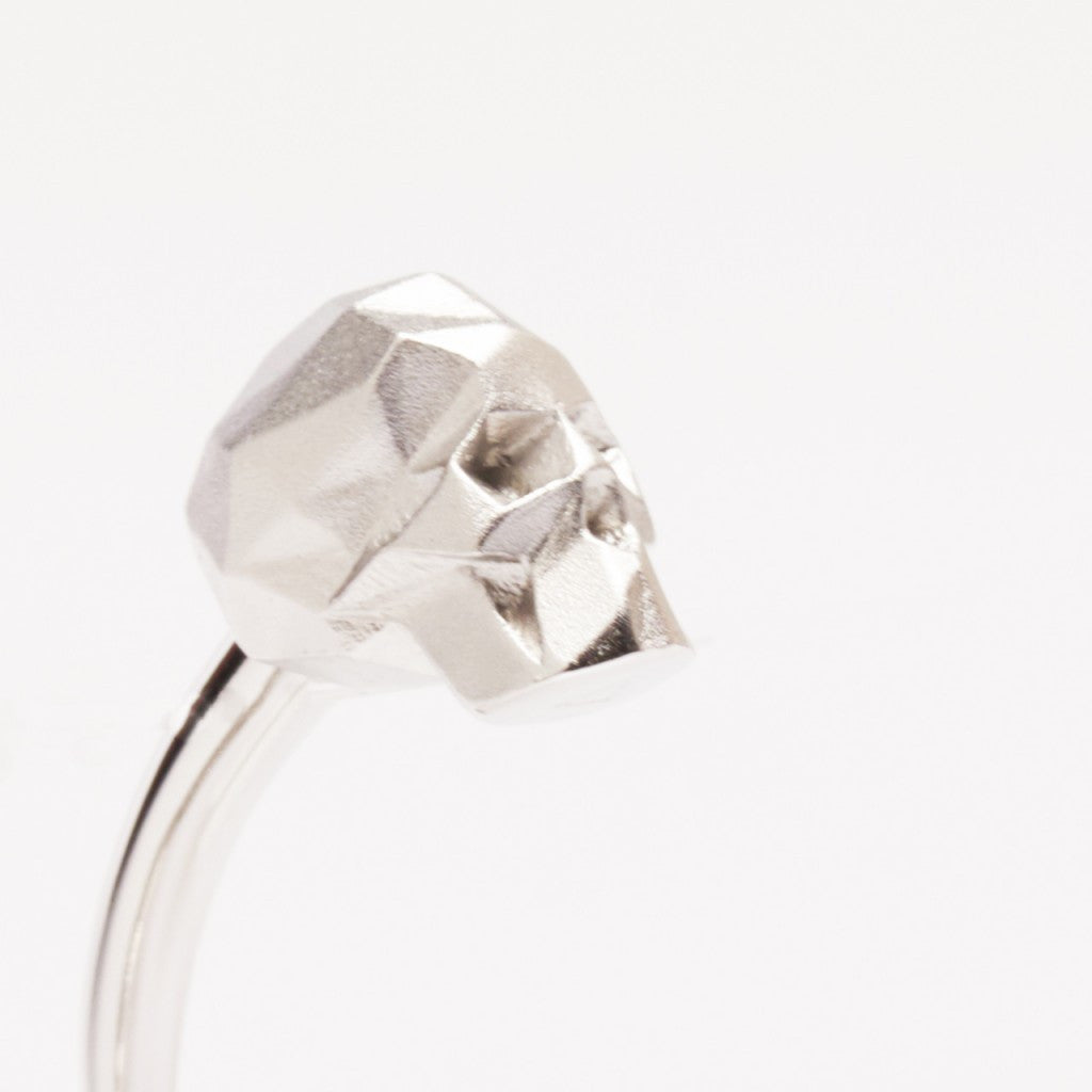 Made in FRANCE Faceted Skull Cufflinks by Anonyme Paris