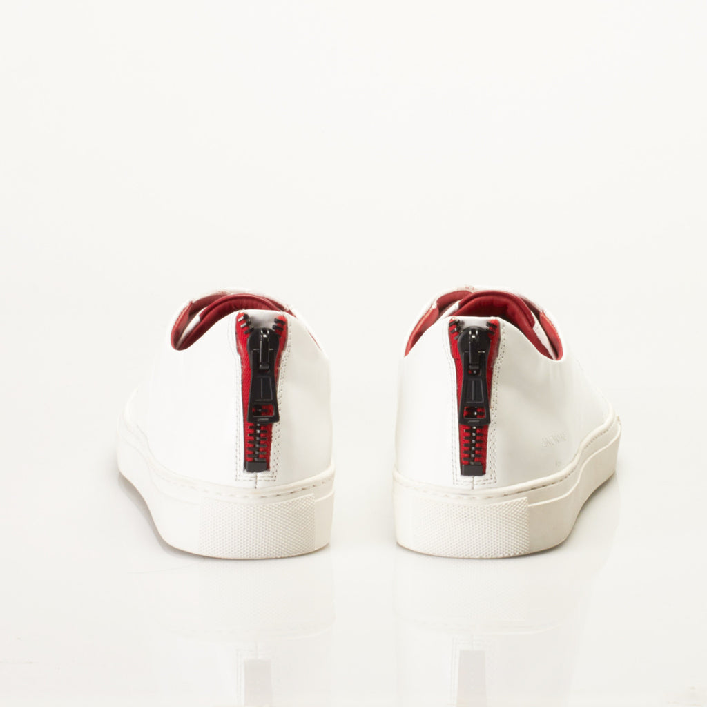 Vali Luxury Sneakers in White Spazzolato by Anonyme Paris