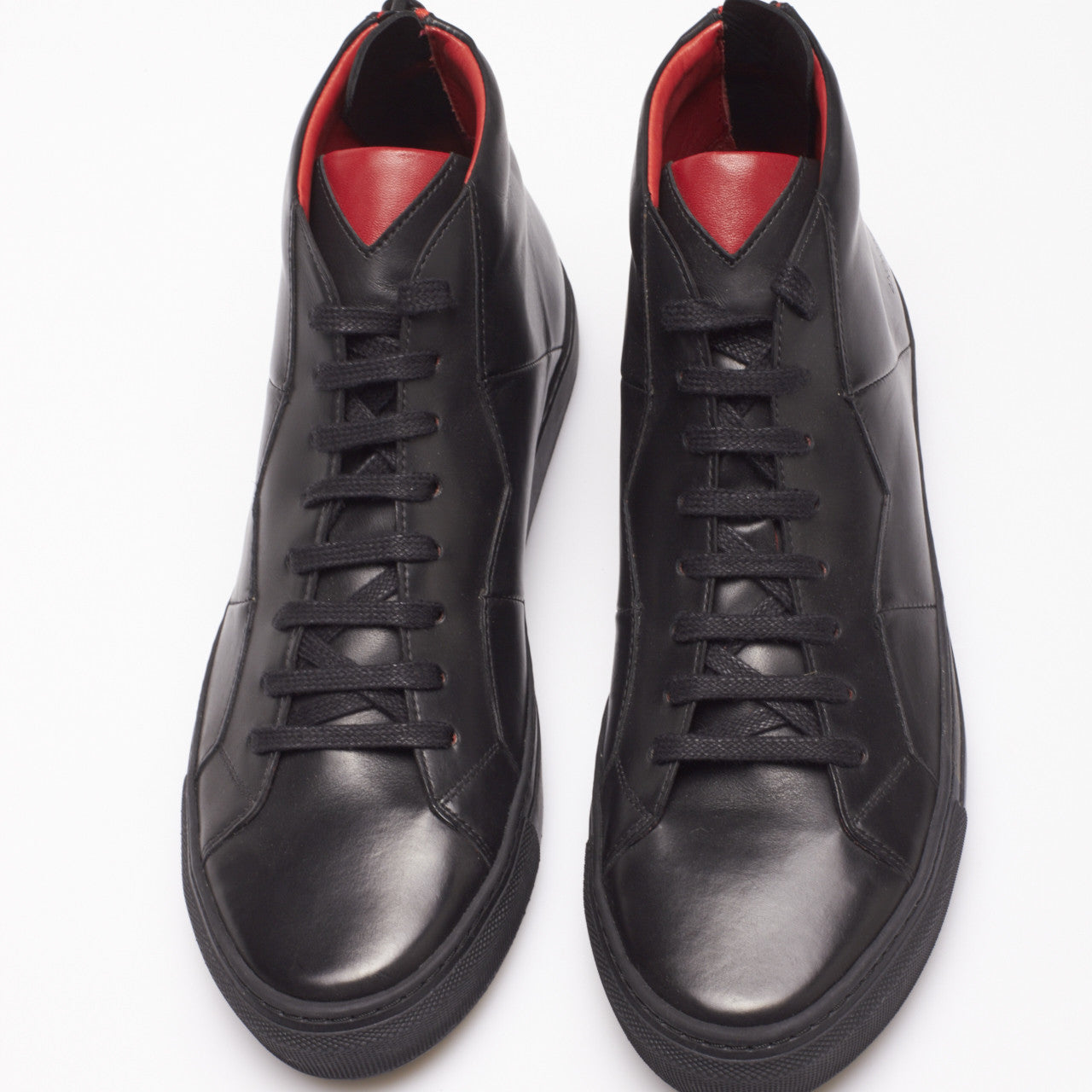 Louis Leather High-Top Sneakers