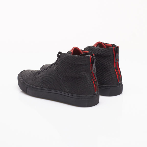 Vidar Luxury Sneakers in Imitation Python Leather by Anonyme Paris