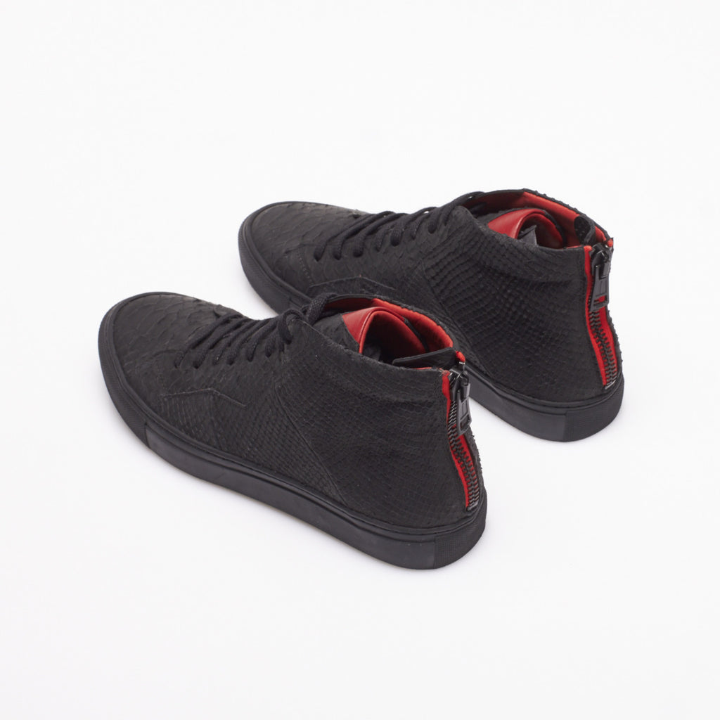 Vidar Luxury Sneakers in Imitation Python Leather by Anonyme Paris